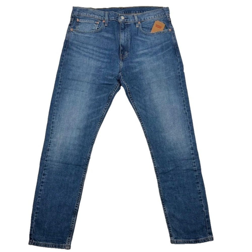 Levi's 512 Slim Fit Jeans Men's 36X32  Blue Denim‎ NWT Reclaimed Sustainable